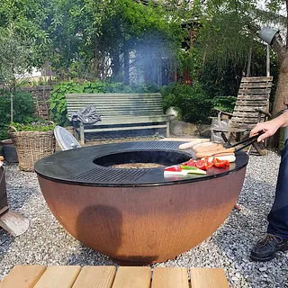 Grillen im Garten